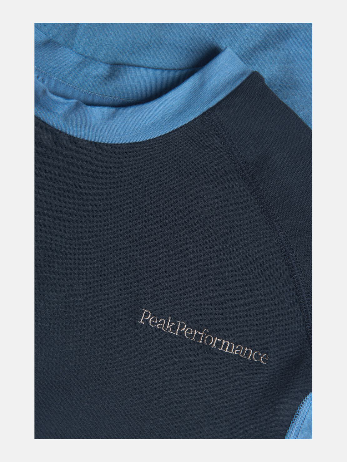 Peak Performance Magic Rundhalsshirt Jr. blau