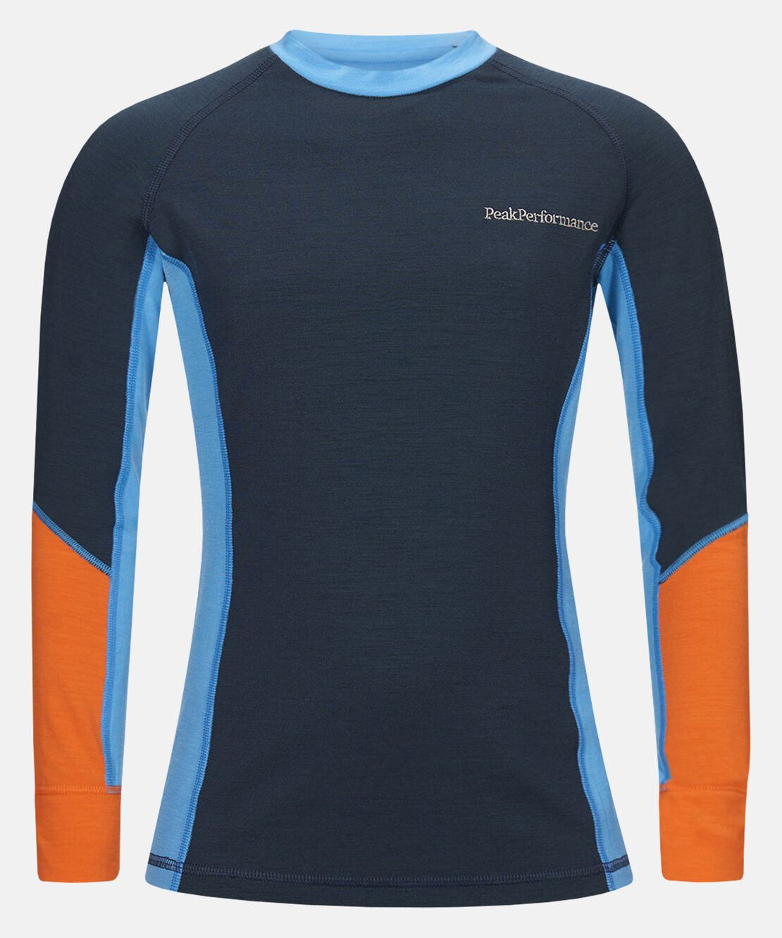 Peak Performance Magic Rundhalsshirt Jr. blau