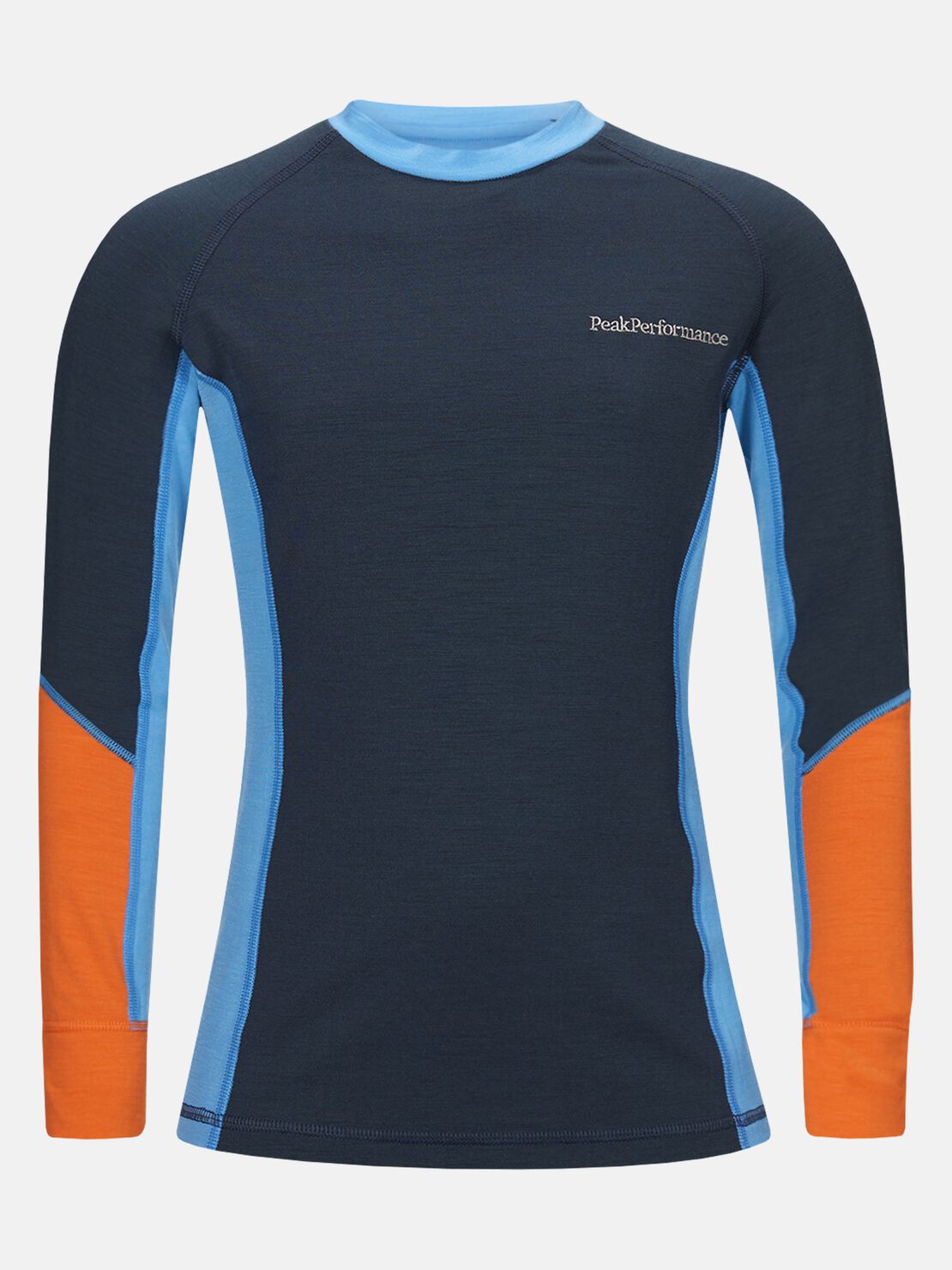 Peak Performance Magic Rundhalsshirt Jr. blau