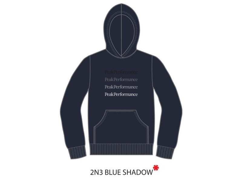 Peek Performance Ground Hood Junior Blue