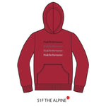 Peek Performance Ground Hood Junior red