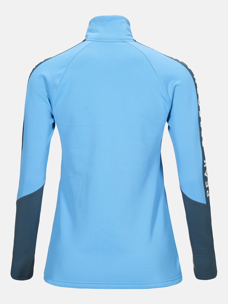 Peak Performance Rider Zip wmn blue elevation