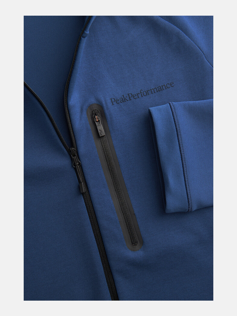 Peak Performance Power Zip Hoodie stone