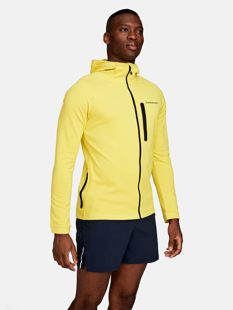 Peak Performance Power Zip Hoodie citrine