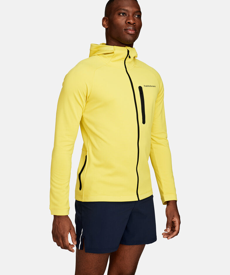 Peak Performance Power Zip Hoodie citrine