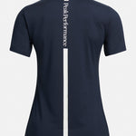 Peak Performance Zip Polo T-Shirt WS, blue