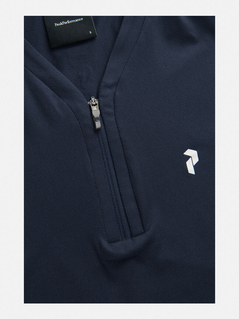 Peak Performance Zip Polo T-Shirt WS, blue
