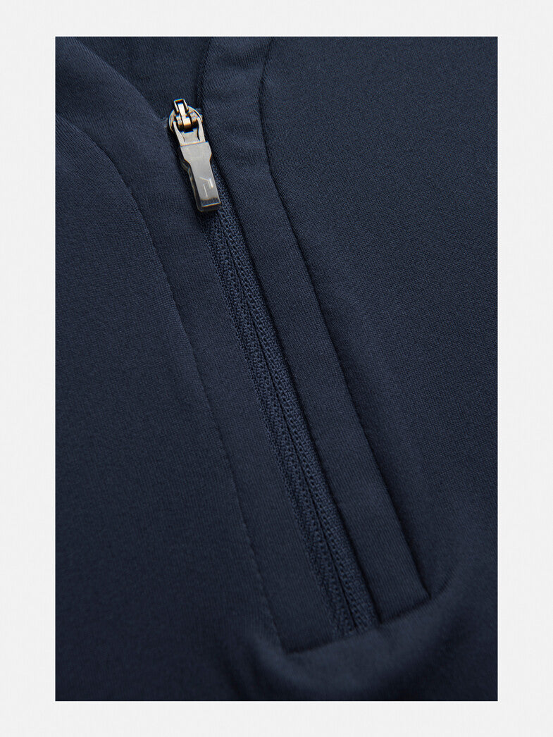 Peak Performance Zip Polo T-Shirt WS, blue