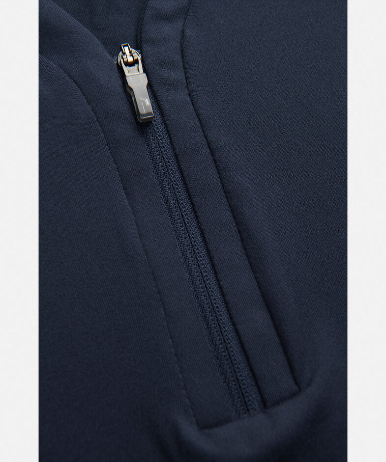 Peak Performance Zip Polo T-Shirt WS, blue