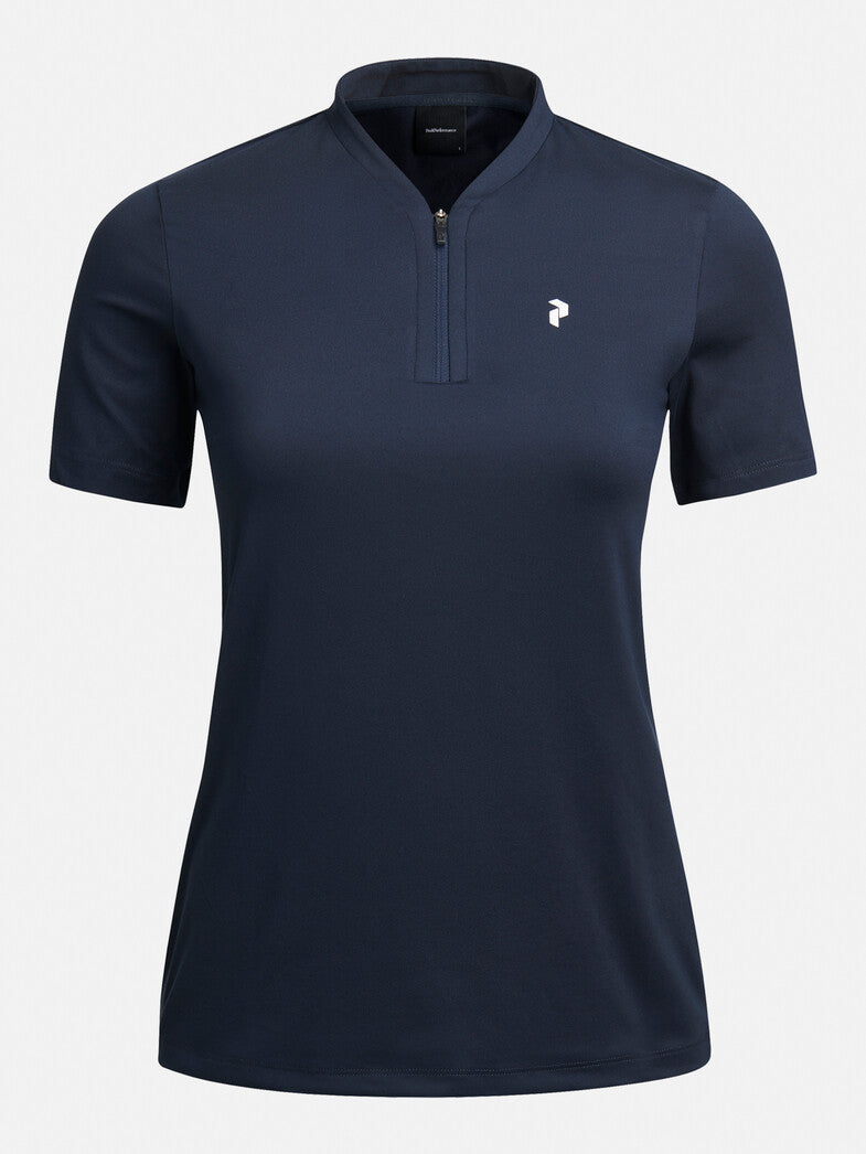 Peak Performance Zip Polo T-Shirt WS, blue