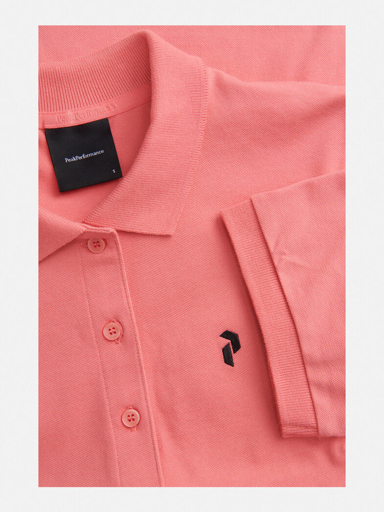 Peak Performance Polo T-Shirt WS, alpine flower