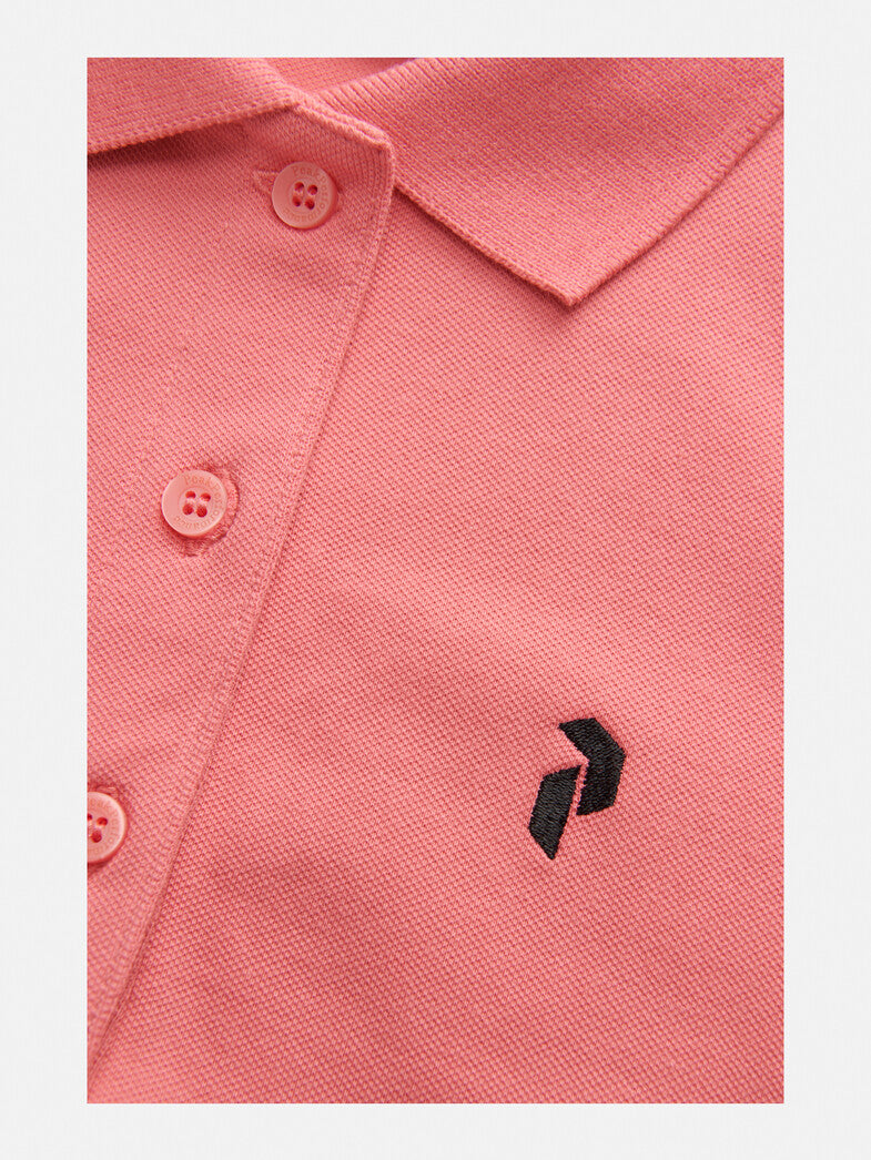 Peak Performance Polo T-Shirt WS, alpine flower