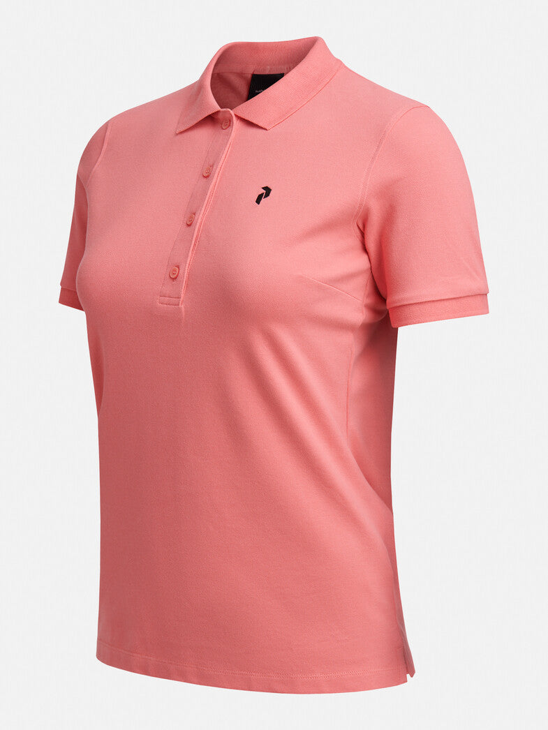 Peak Performance Polo T-Shirt WS, alpine flower