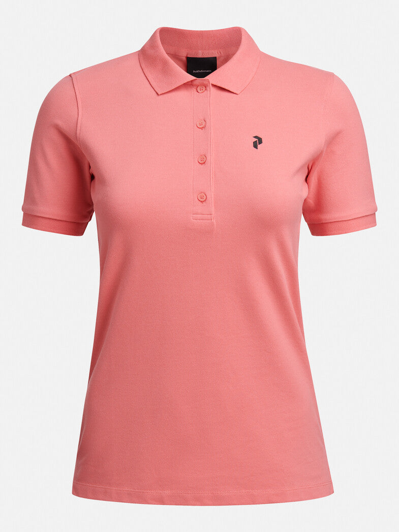 Peak Performance Polo T-Shirt WS, alpine flower
