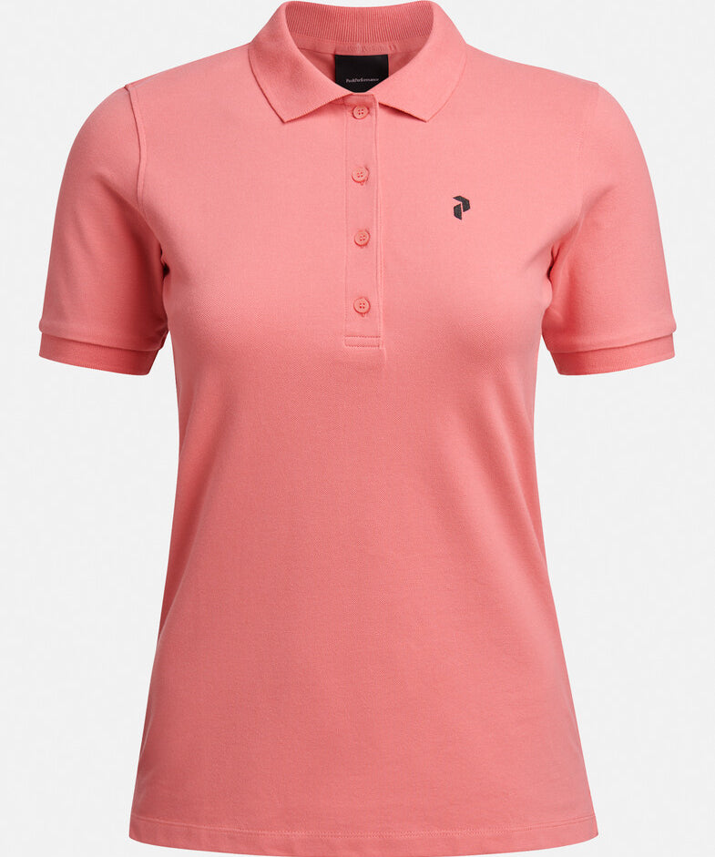 Peak Performance Polo T-Shirt WS, alpine flower