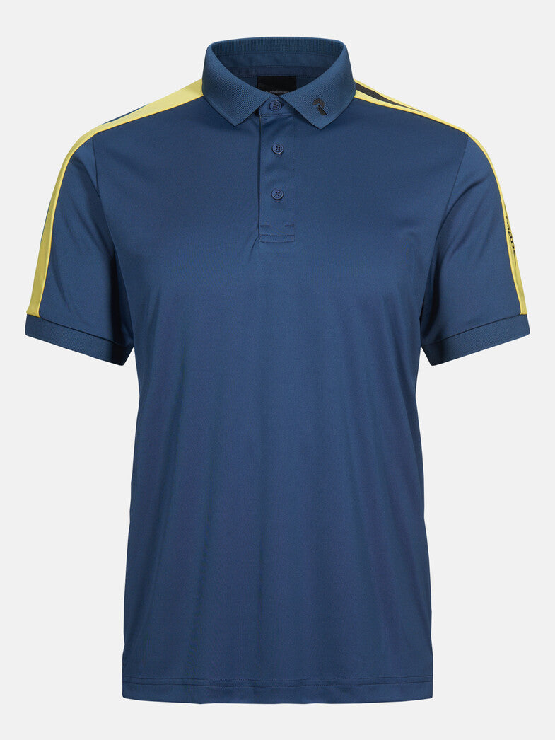Peak Performance Player Polo stone veil