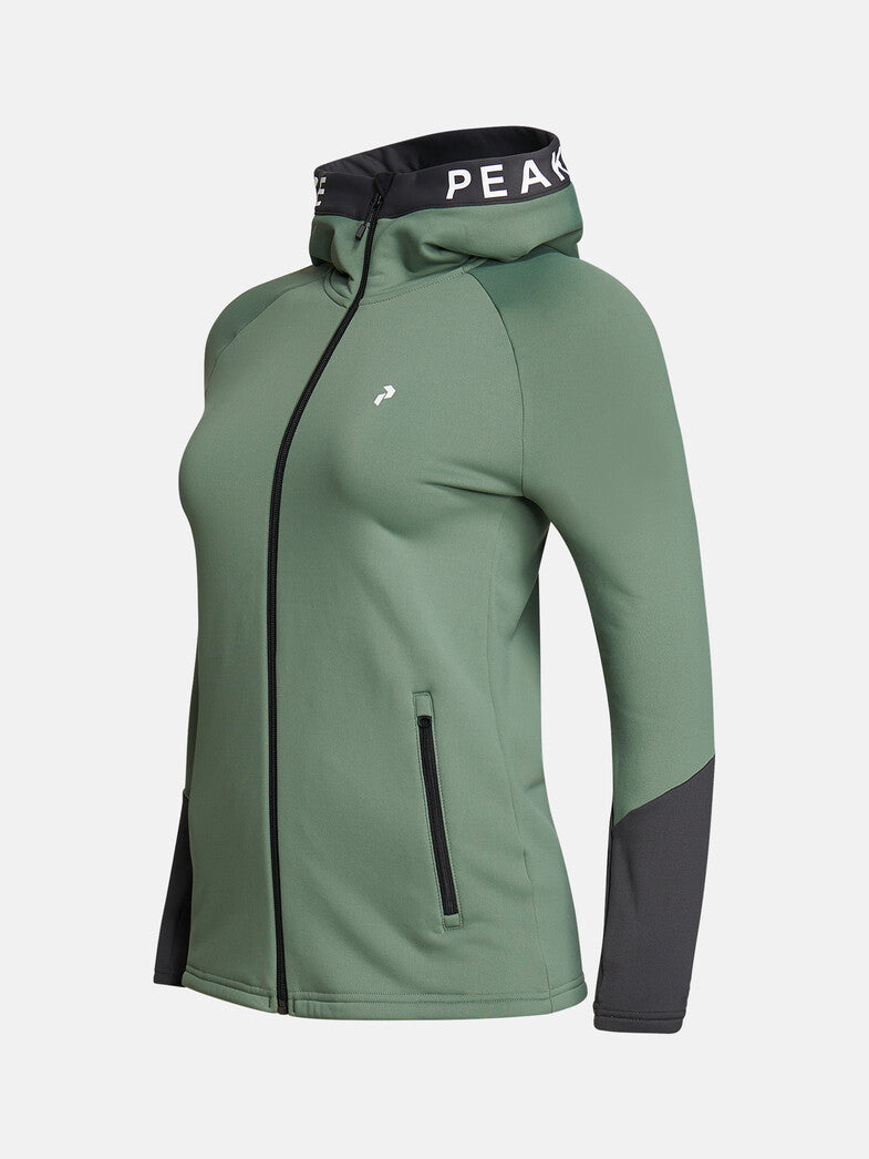 Peak Performance Rider Zip Hoodie wmn grey