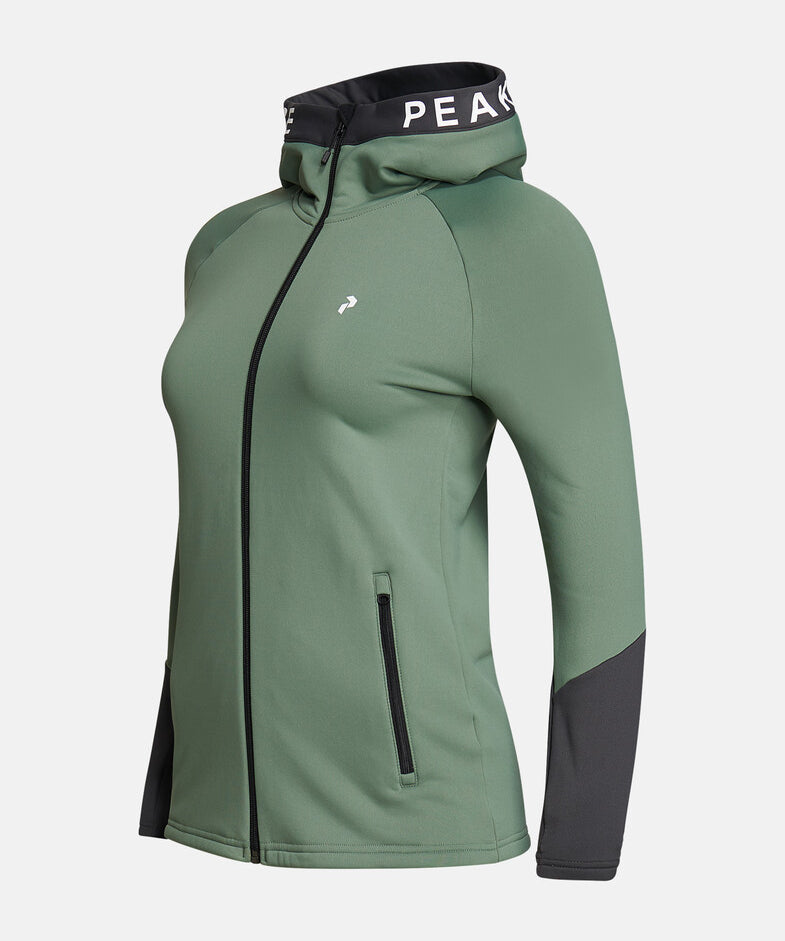 Peak Performance Rider Zip Hoodie wmn grey