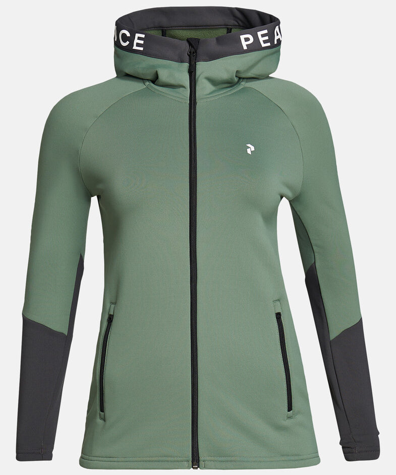 Peak Performance Rider Zip Hoodie wmn grey