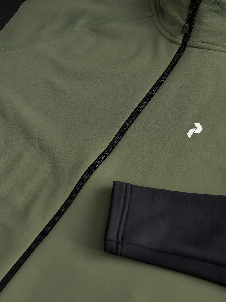 Peak Performance Rider Zip Jacke thrill green