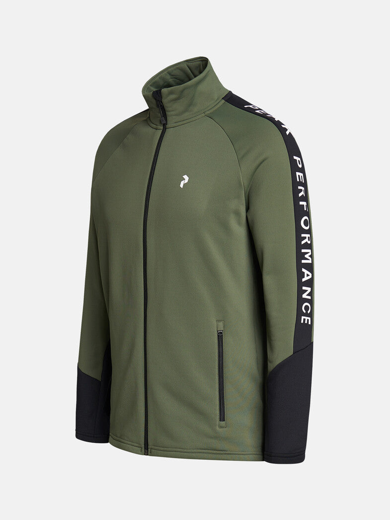 Peak Performance Rider Zip Jacke thrill green