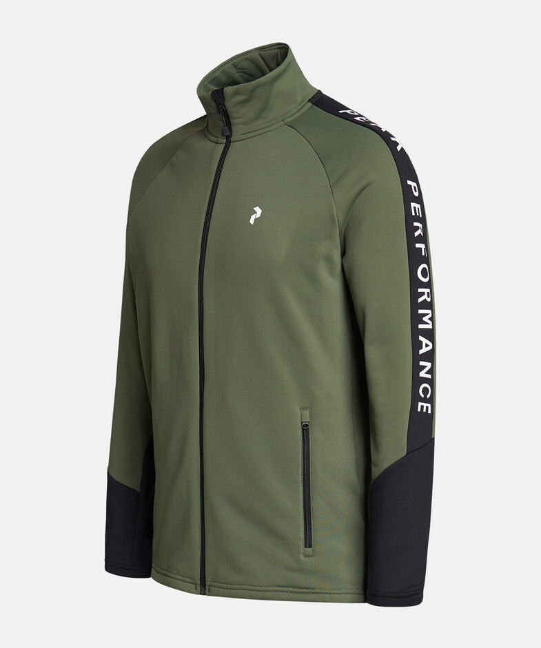 Peak Performance Rider Zip Jacke thrill green