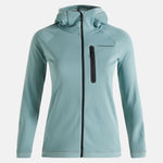 Peak Performance wmn Light Zip Hood-ashen green