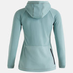 Peak Performance wmn Light Zip Hood-ashen green