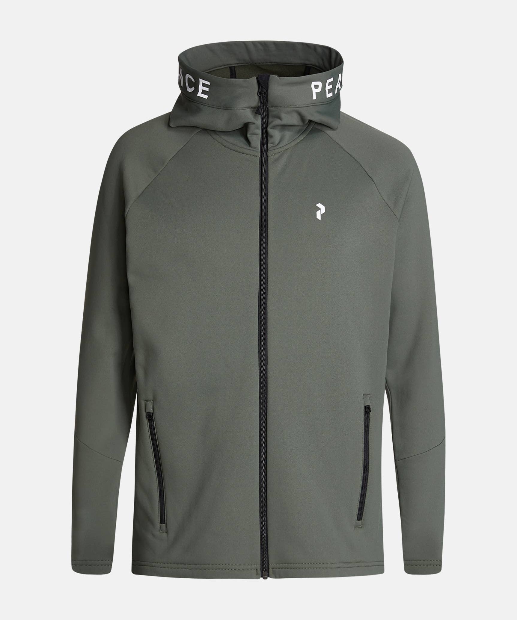 Peak Performance Rider Zip Hood pine needle