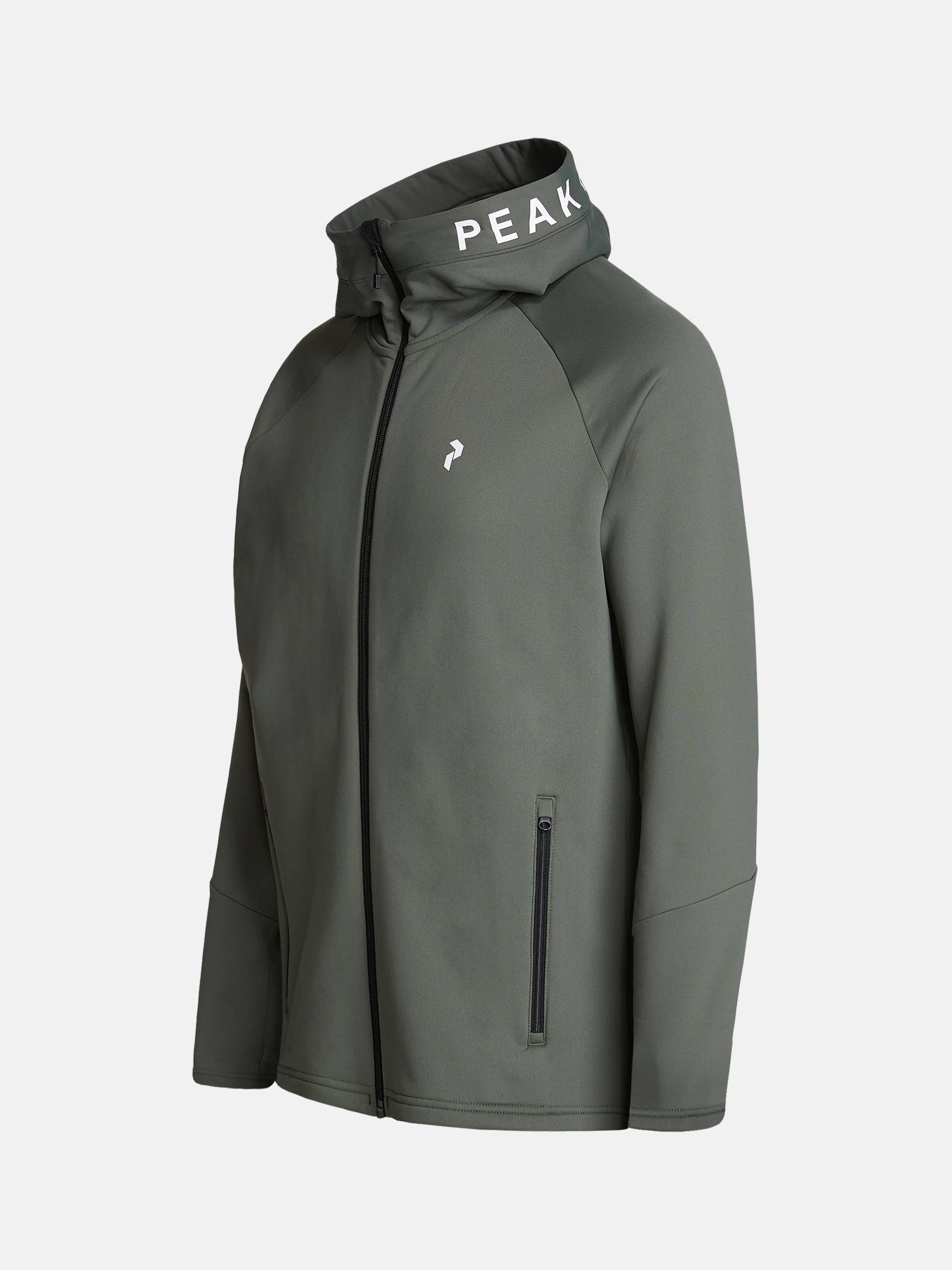 Peak Performance Rider Zip Hood pine needle
