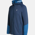 Peak Performance Rider Zip Hood blue steel-midnight