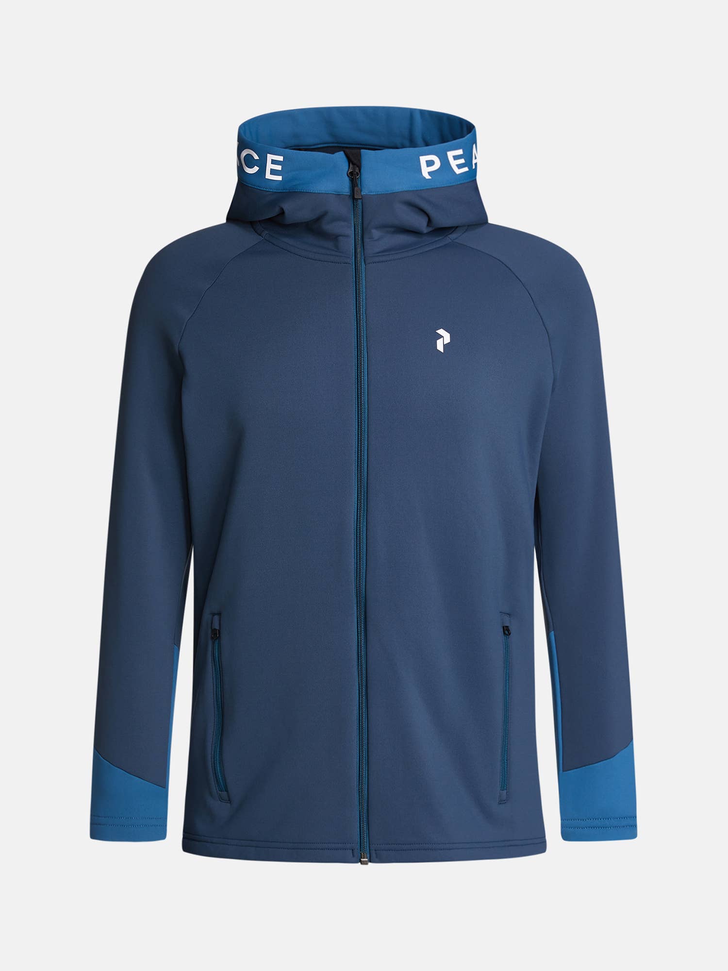 Peak Performance Rider Zip Hood blue steel-midnight