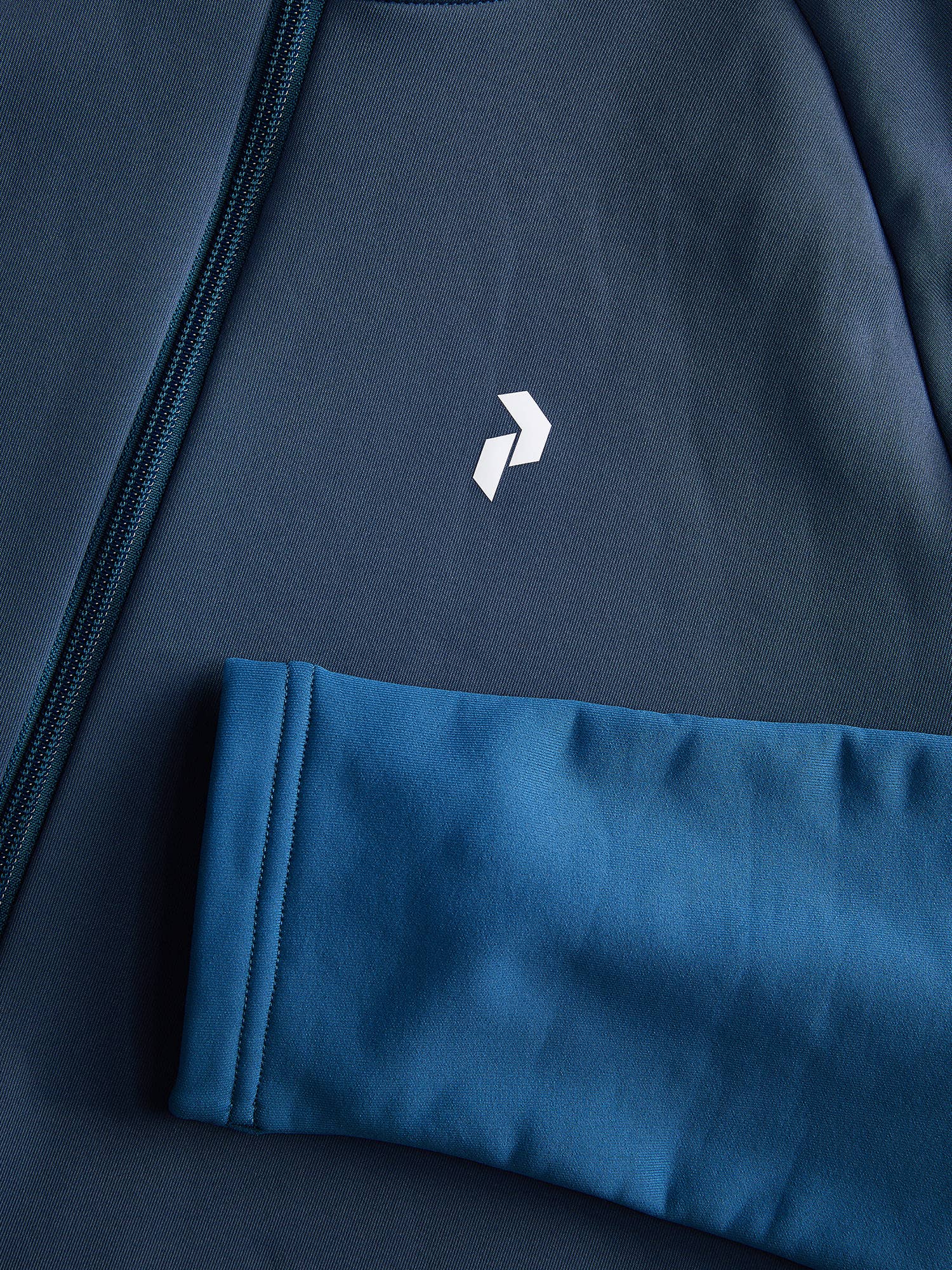 Peak Performance Rider Zip Hood blue steel-midnight