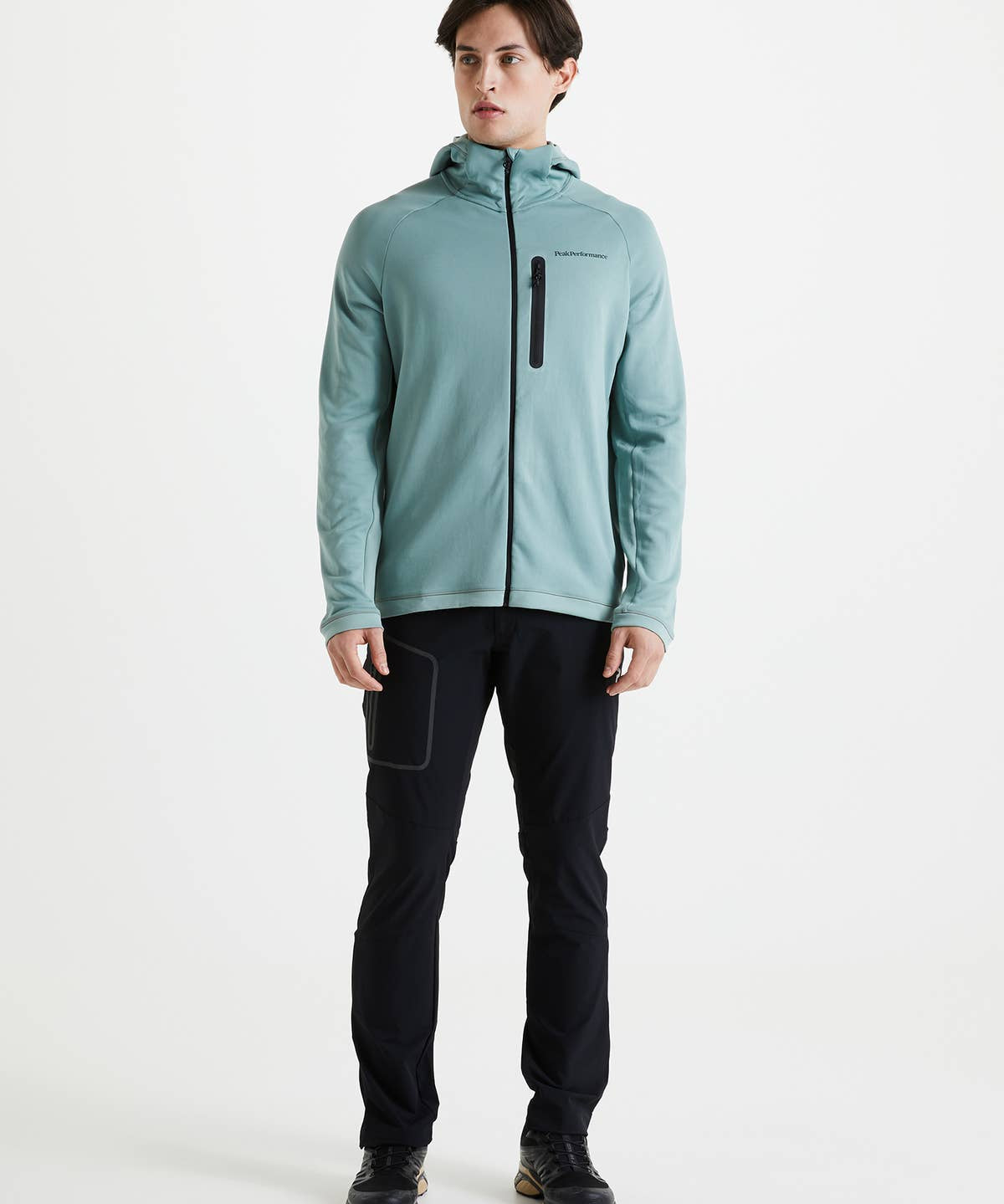 Peak Performance M Light Zip Hood ashen green