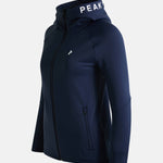 Peak Performance Rider Zip Hood wmn blue shadow