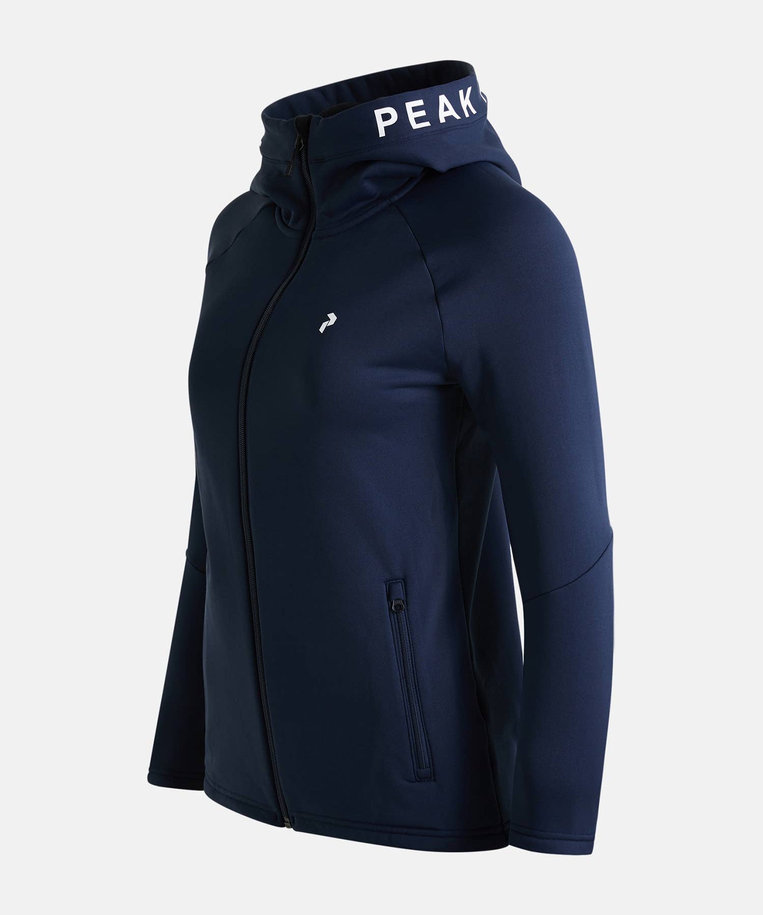 Peak Performance Rider Zip Hood wmn blue shadow