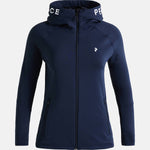 Peak Performance Rider Zip Hood wmn blue shadow