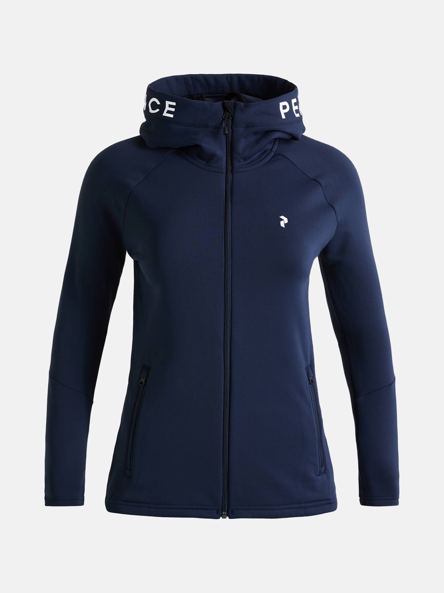 Peak Performance Rider Zip Hood wmn blue shadow