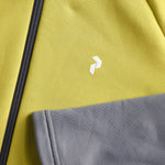 Peak Performance Rider Zip Hood wmn canary lime-quiet grey