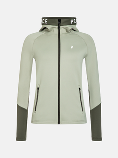 Peak Performance Rider Zip Hood wmn Limit Green-Pine Needle