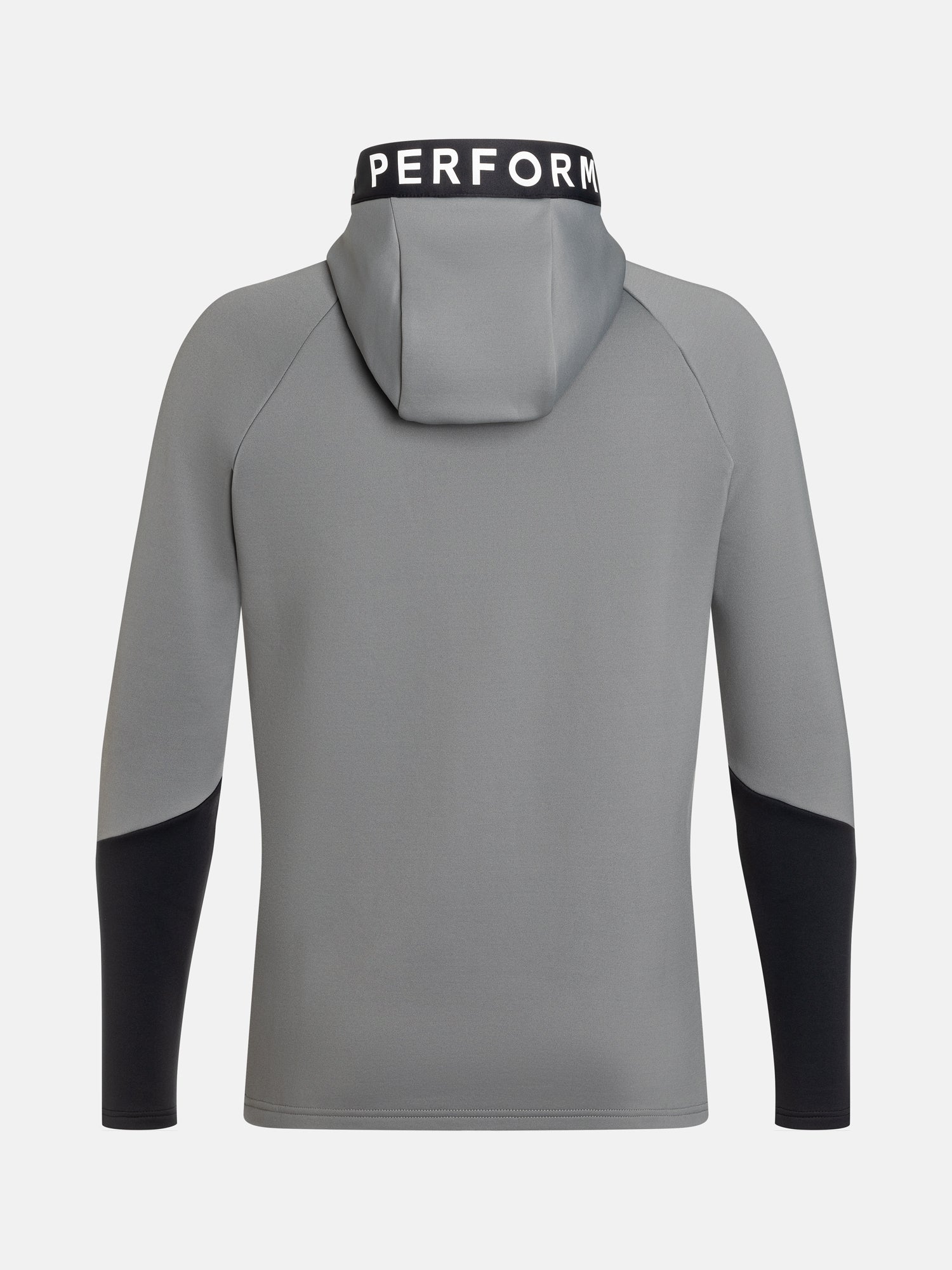 Peak Performance Rider Mid Zip Hood quiet grey-black