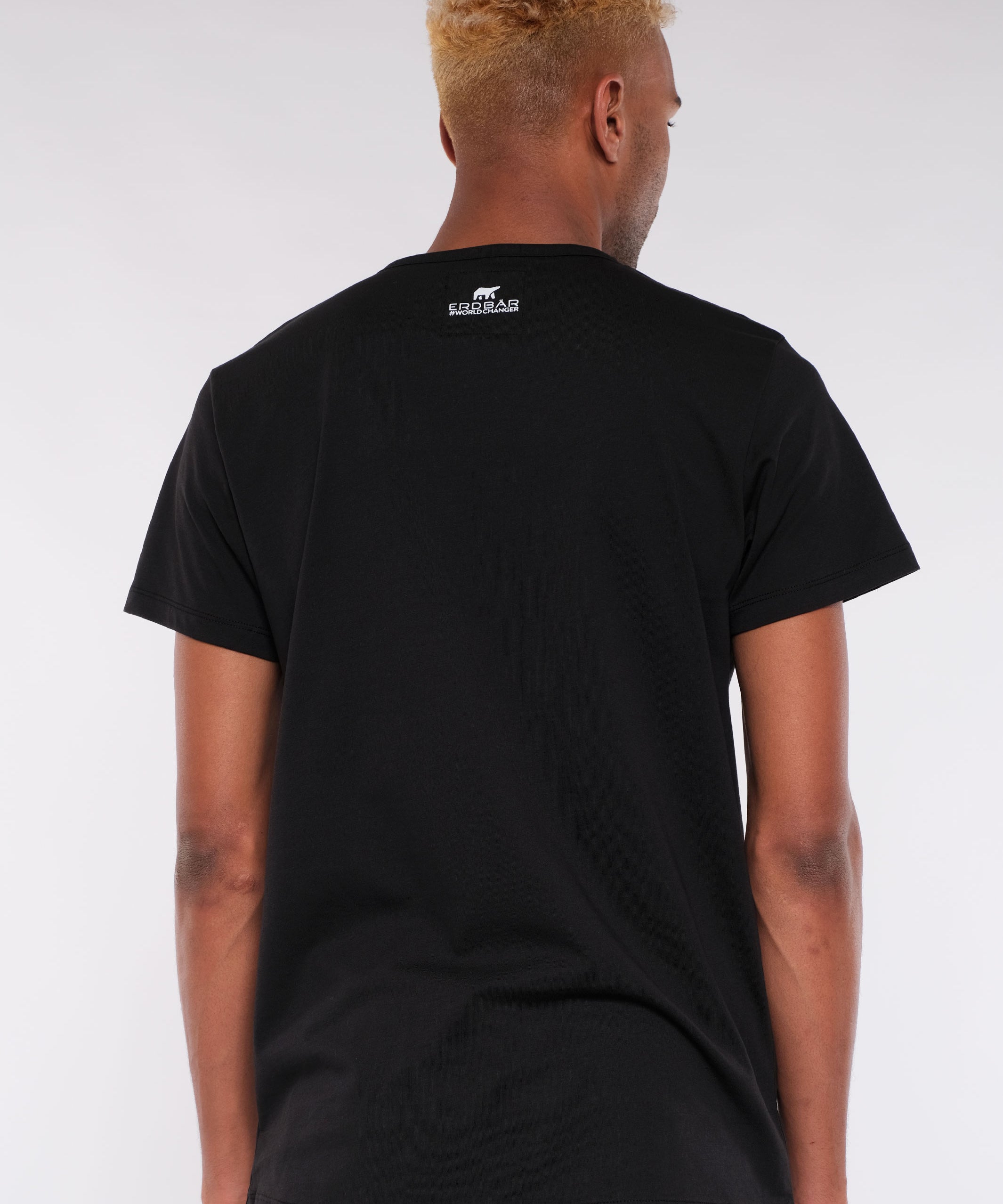 Erdbär Rundhals T-Shirt black