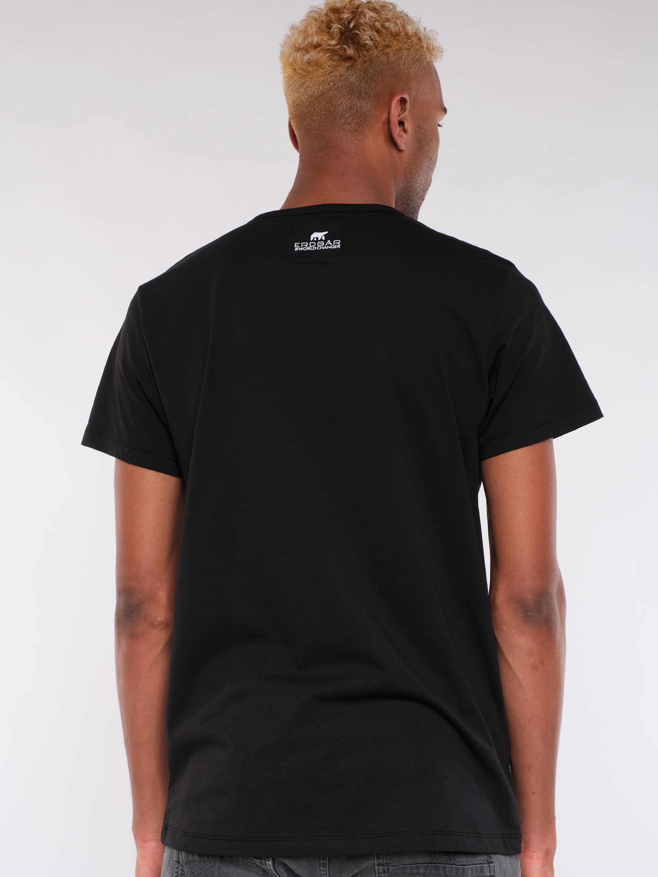 Erdbär Rundhals T-Shirt black