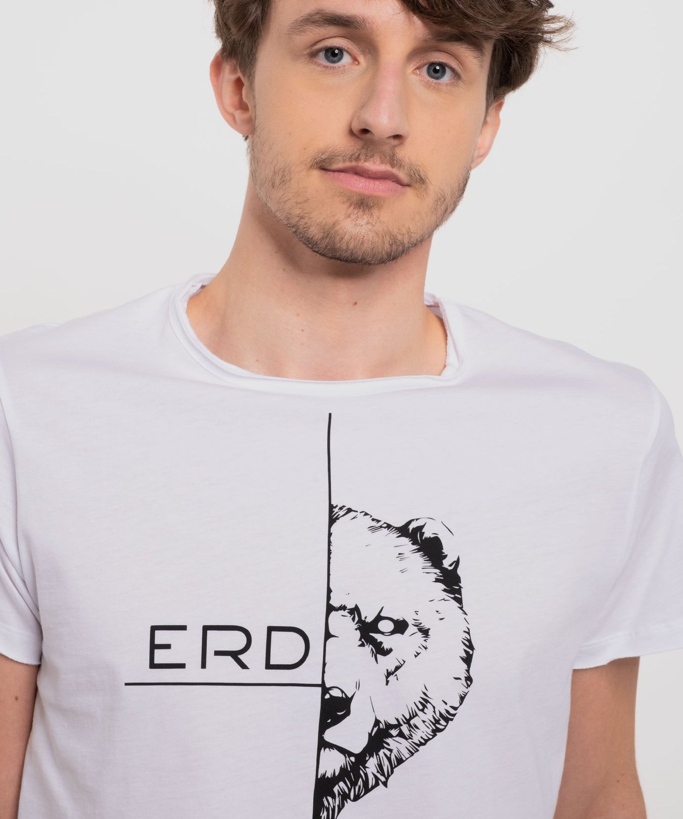 Erdbär T-Shirt bearface white