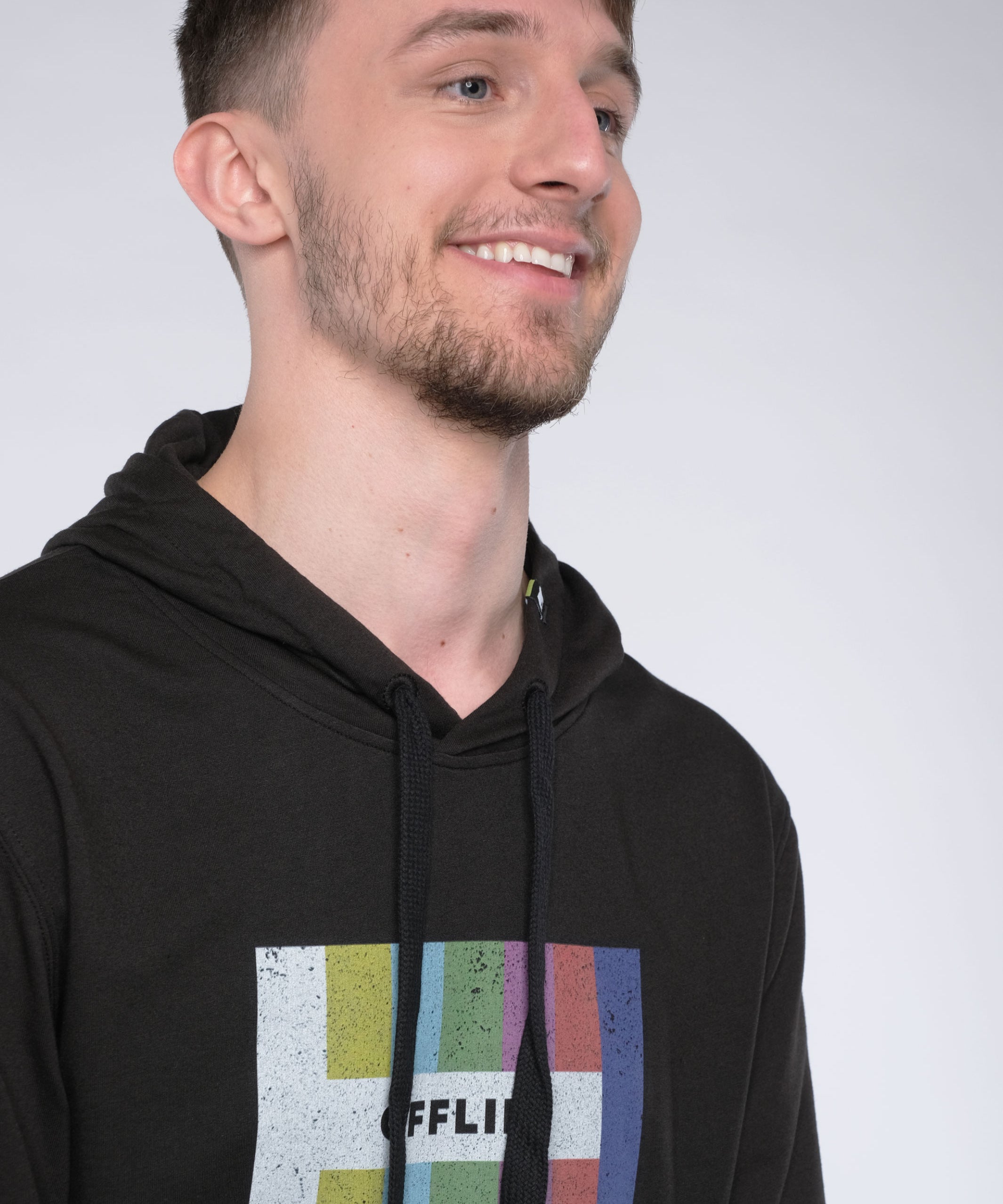 Erdbär Hoodie Offline black