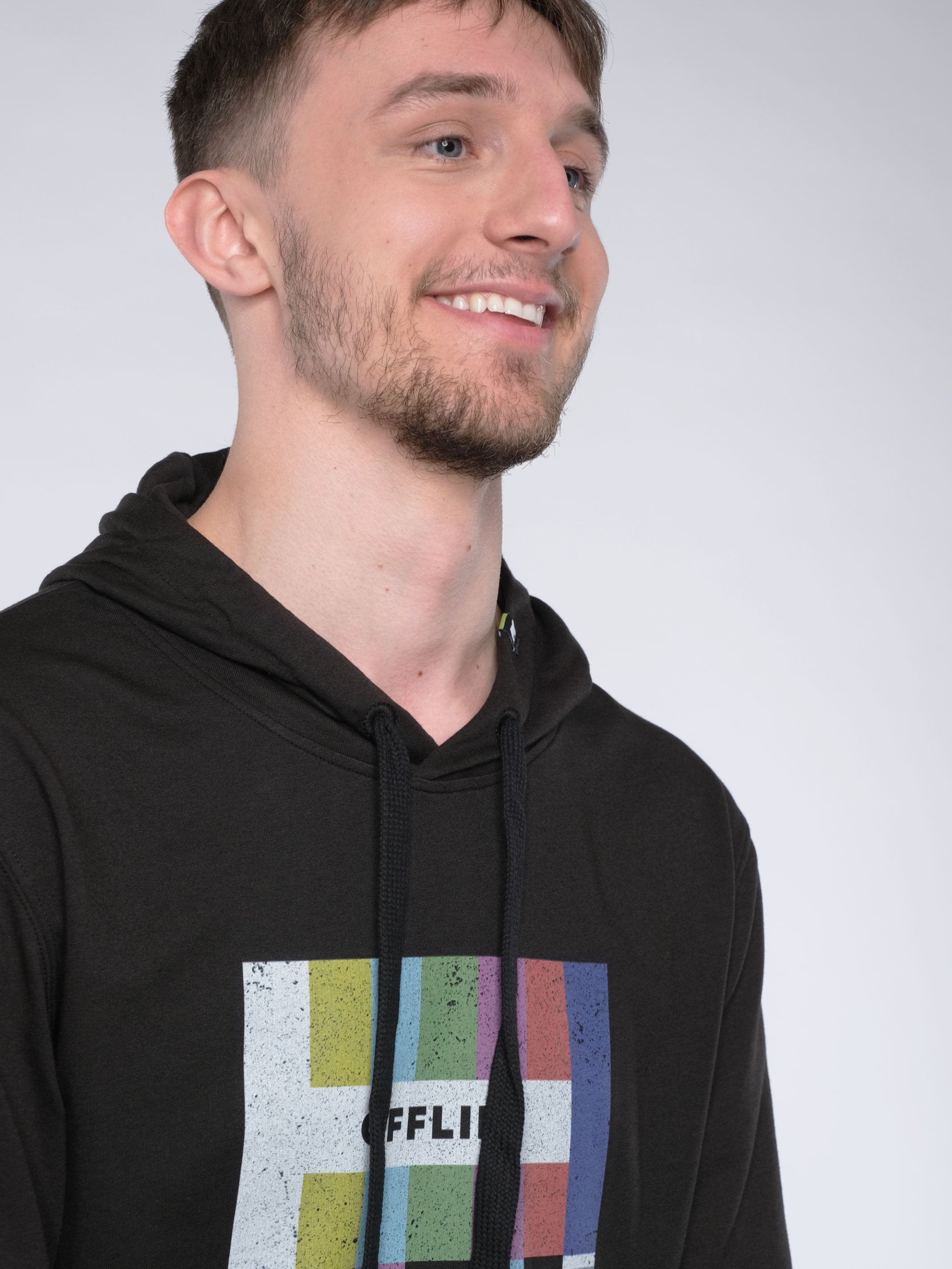 Erdbär Hoodie Offline black