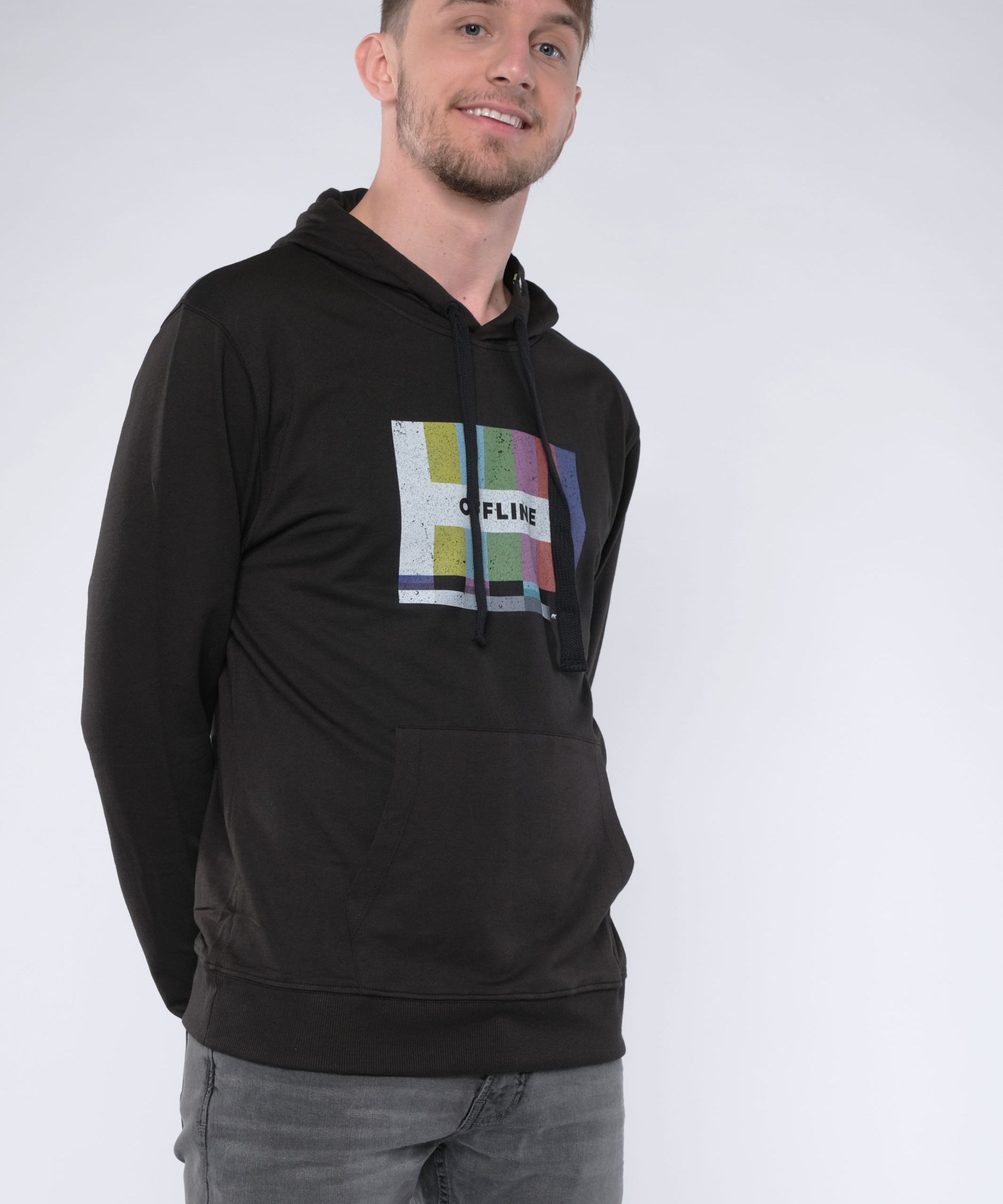 Erdbär Hoodie Offline black