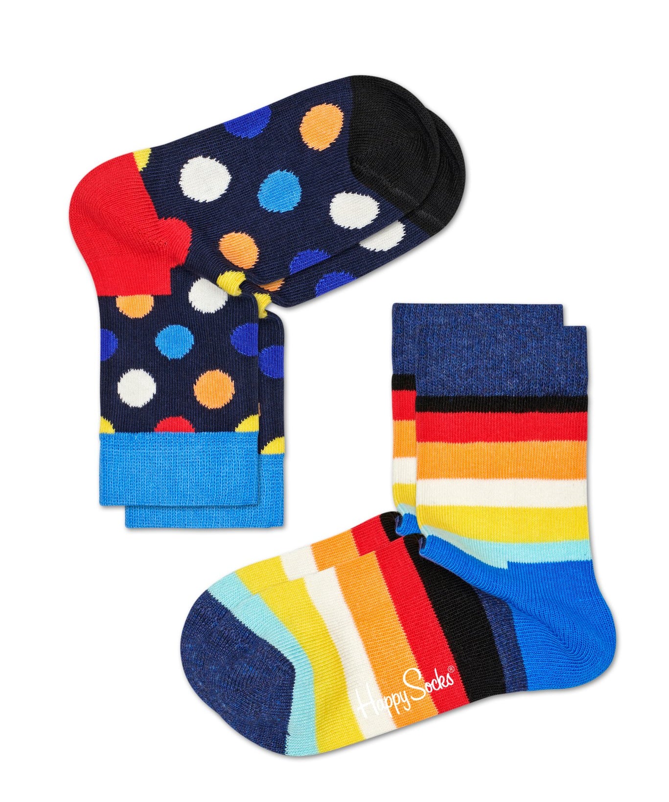 Happy Socks 2-Pack Big Dot Kids