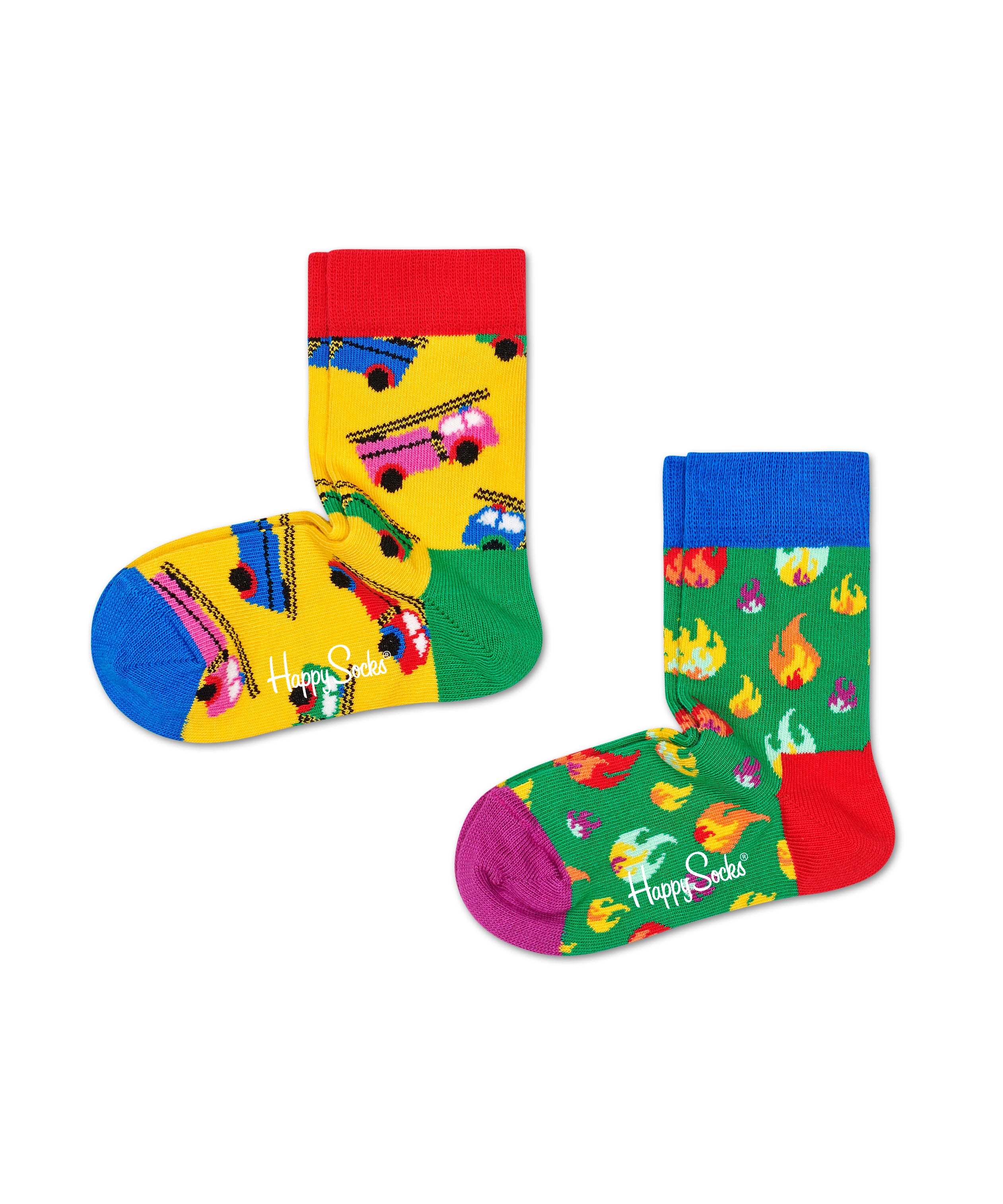 Happy Socks 2 Pack on fire