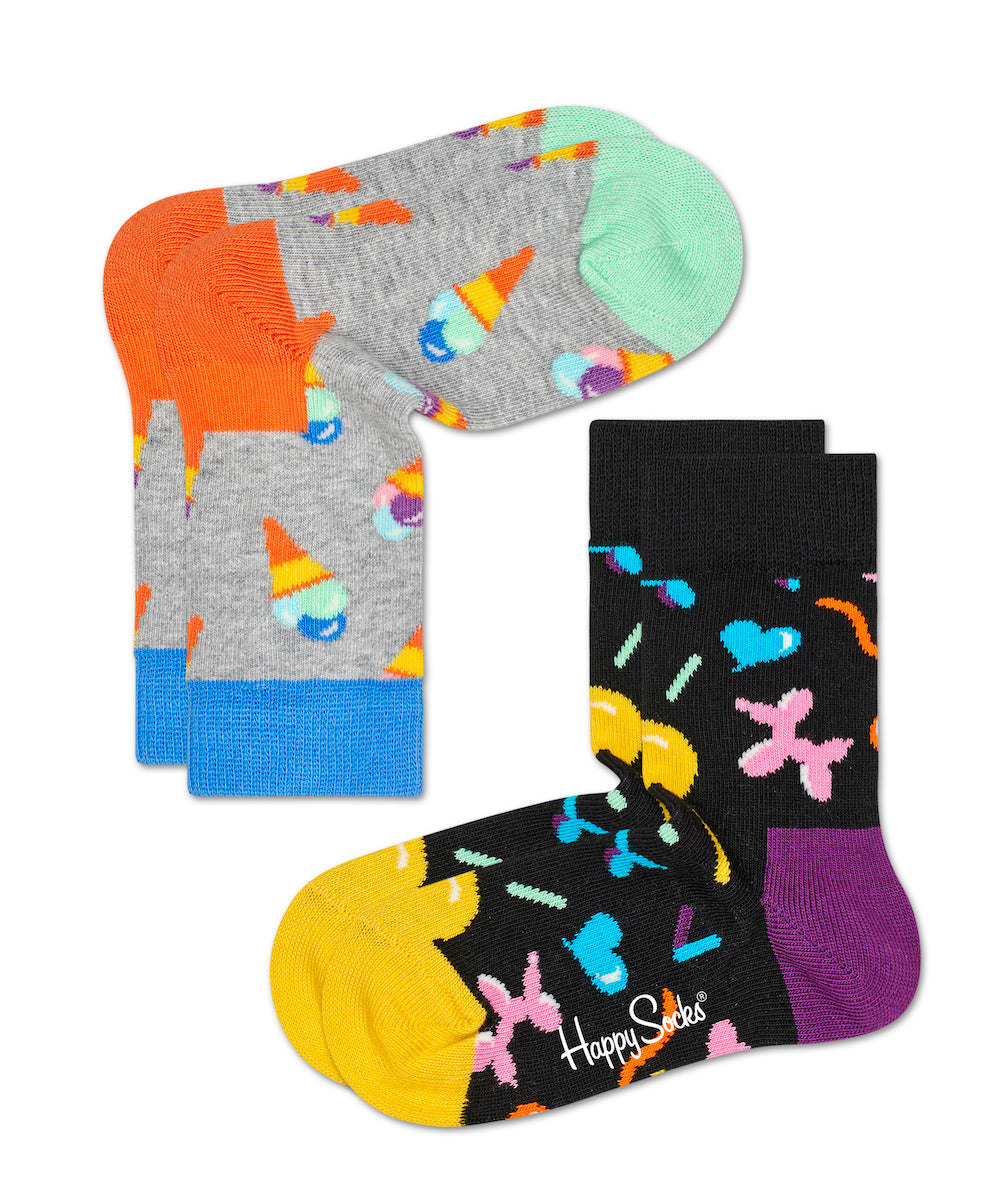 Happy Socks Kids 2 Pack Ice Cream 